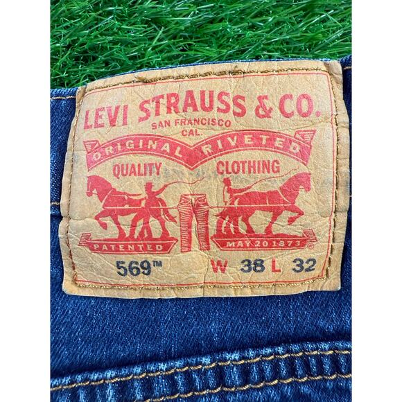 Levi’s 511 Mens W40 L32 Slim Fit Denim Jeans Medium Wash Stretch Casual Straight - Picture 4 of 14